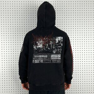 SwaggerSouls Hoodie Merch Small Affliction Style 2020 Sweatshirt Gothic Misfits